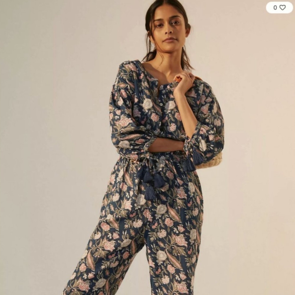 DRA Los Angeles Floral Messie Coverall